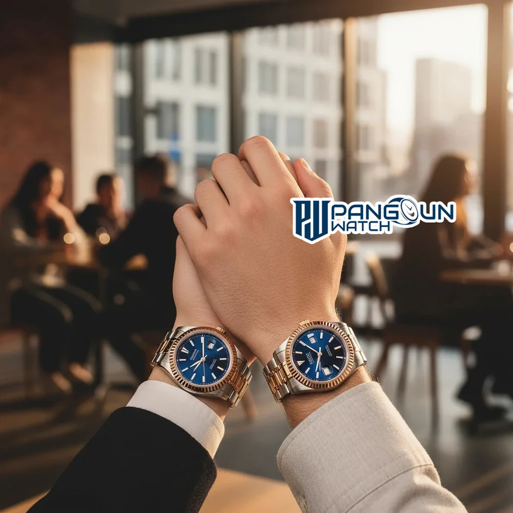 ست ساعت مچی مردانه و زنانه برند سیتیزن و رولکس مناسب زوجها